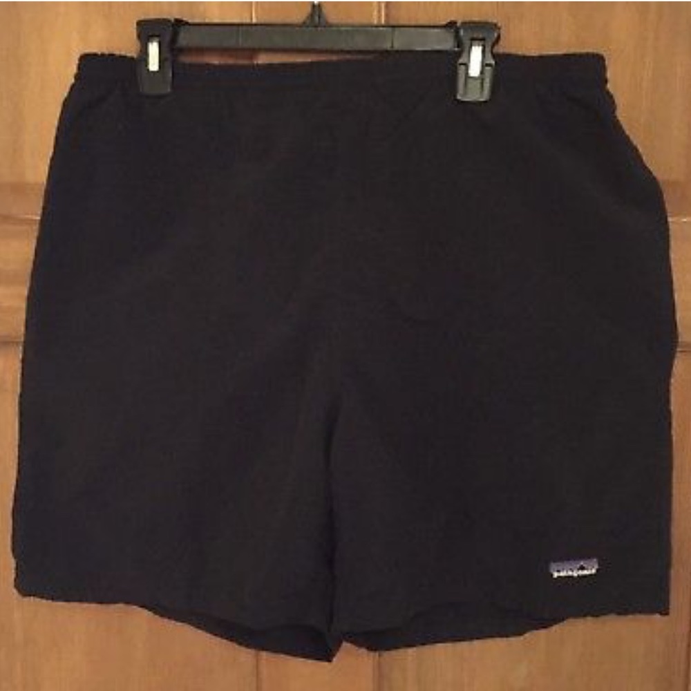 GUC Patagonia Black Swim Trunks Men Sz Large